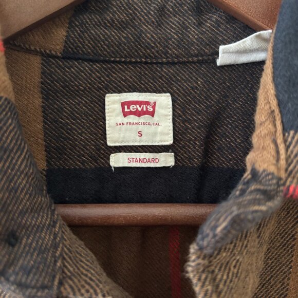Levi's The Worker Standard Fit Plaid Flannel Shirt - Picture 2 of 5